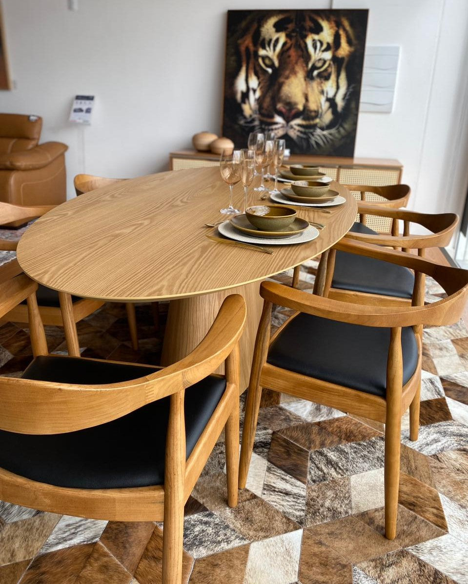 Mesa de Jantar Oval Verona – foto 5