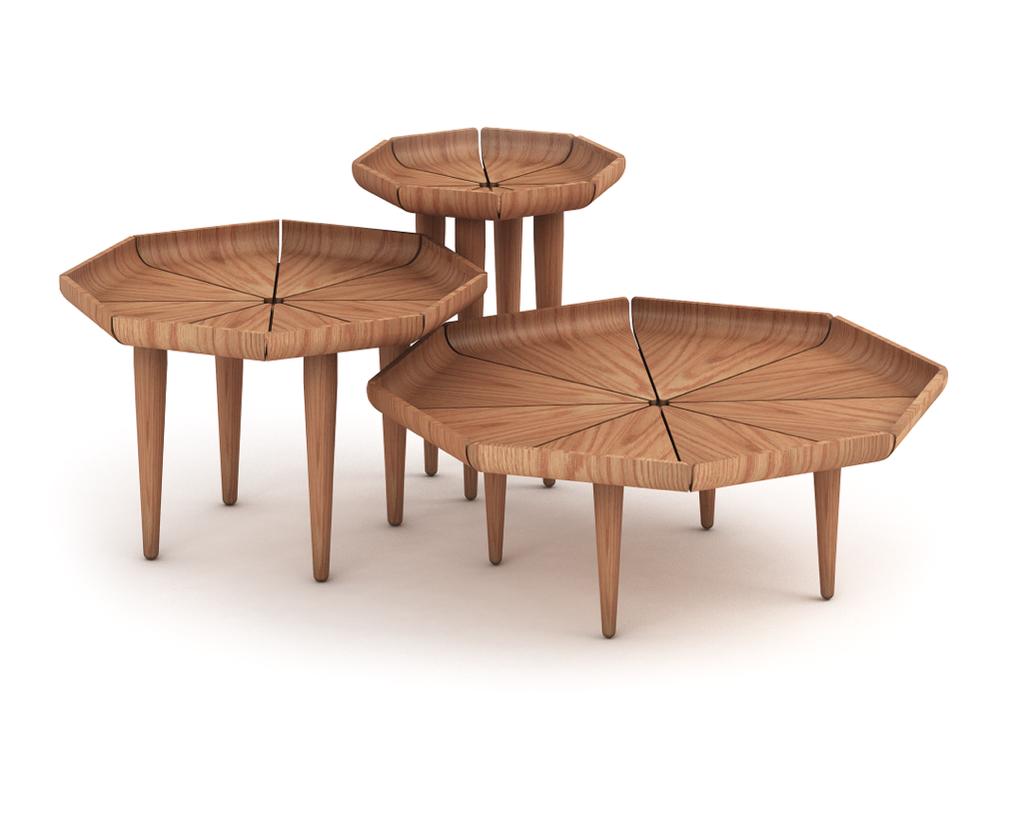 Mesa de Centro Lírios d'Água – foto principal