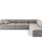 Sofá Modular Famy com Chaise Lateral – vista em ângulo da chaise