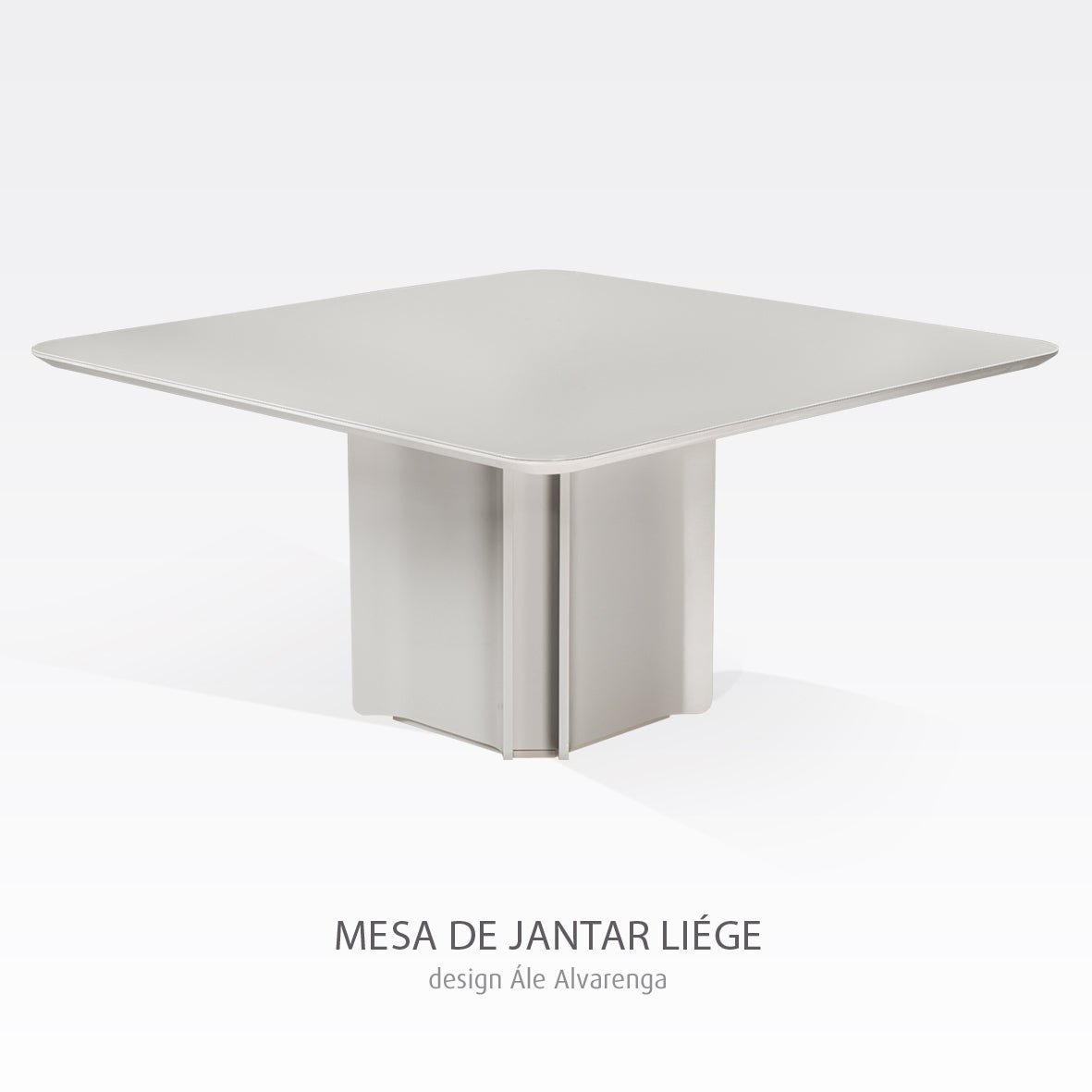 Mesa de Jantar Quadrada Liége – foto 3