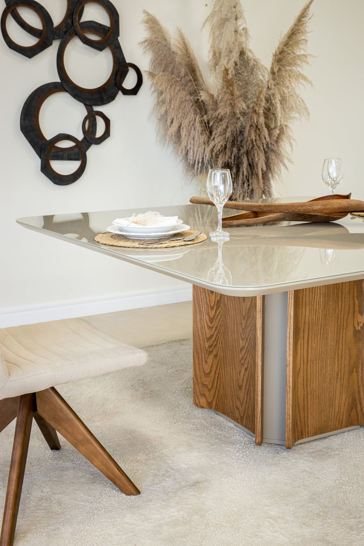 Mesa de Jantar Quadrada Liége – foto 7