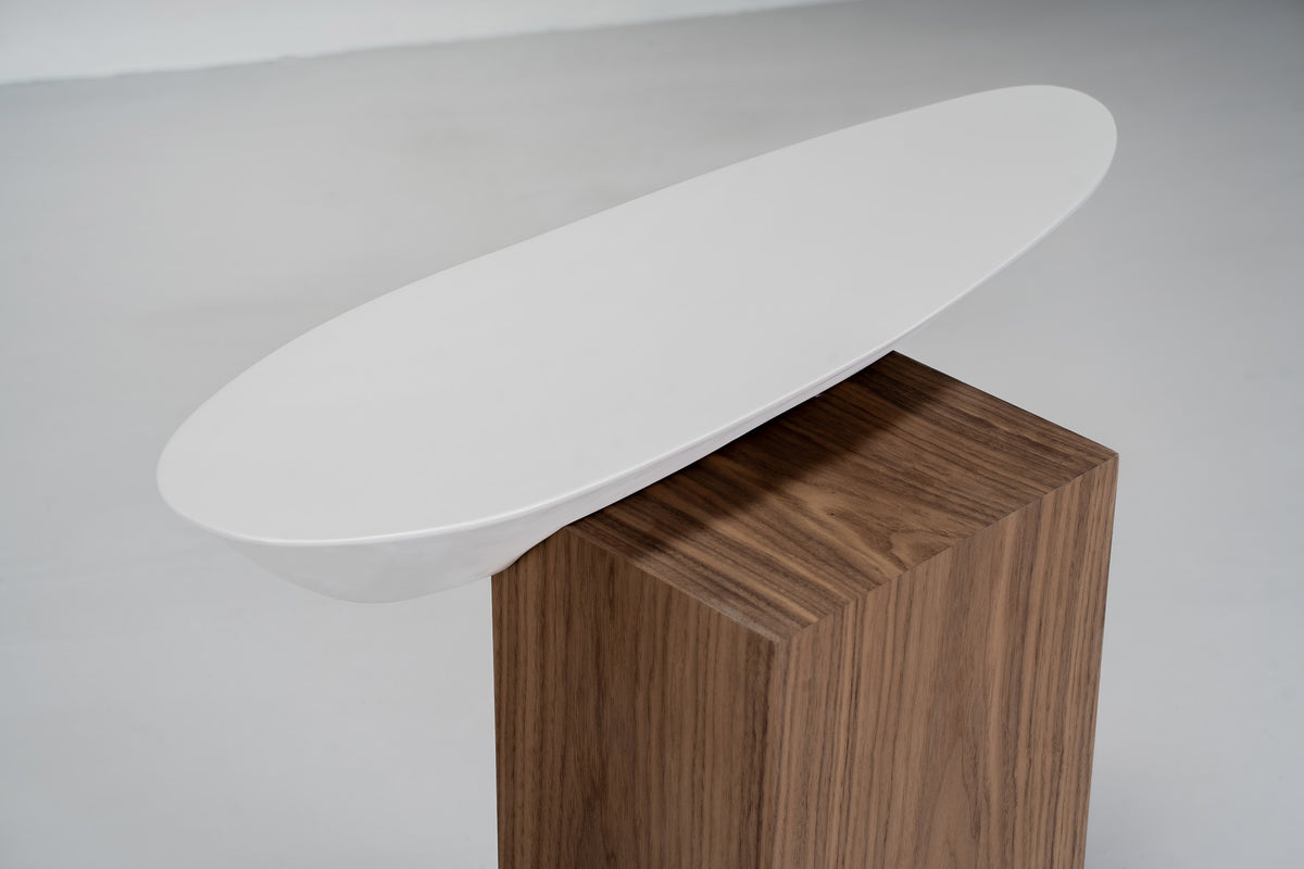 Mesa de Apoio Vitré – detalhe