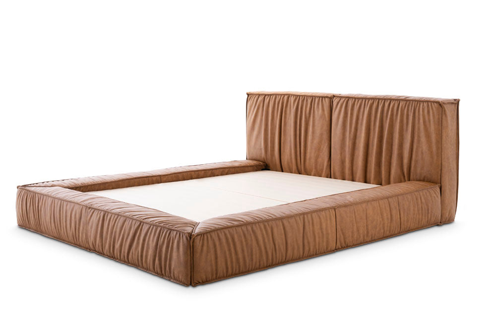 Cama Estofada Chamonix – vista em ângulo