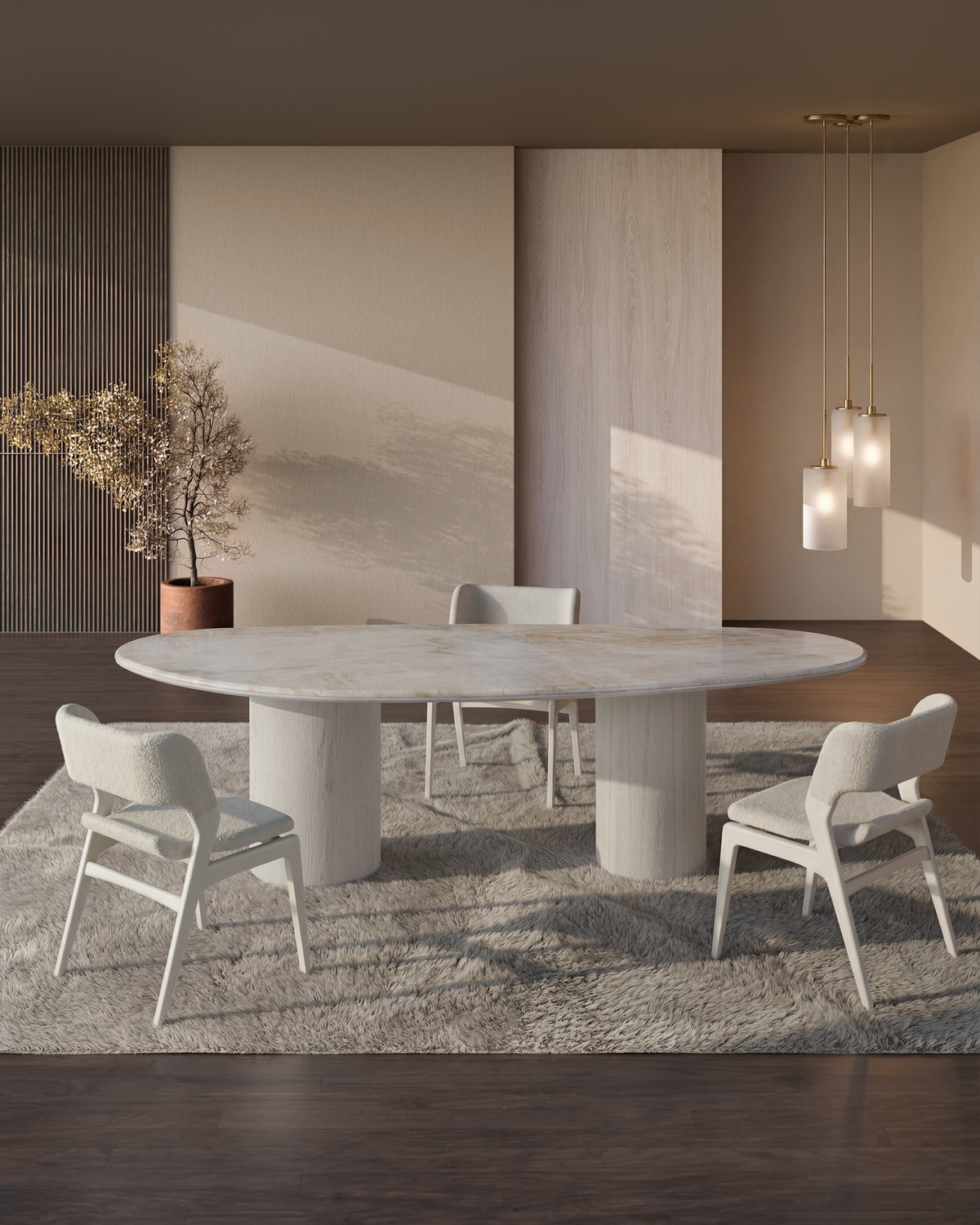 Mesa de Jantar Orgânica Santorini – foto 8