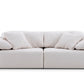 Sofá Chantilly Retrátil Mola Ensacada – vista frontal
