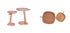 Mesa Lateral Square – foto principal
