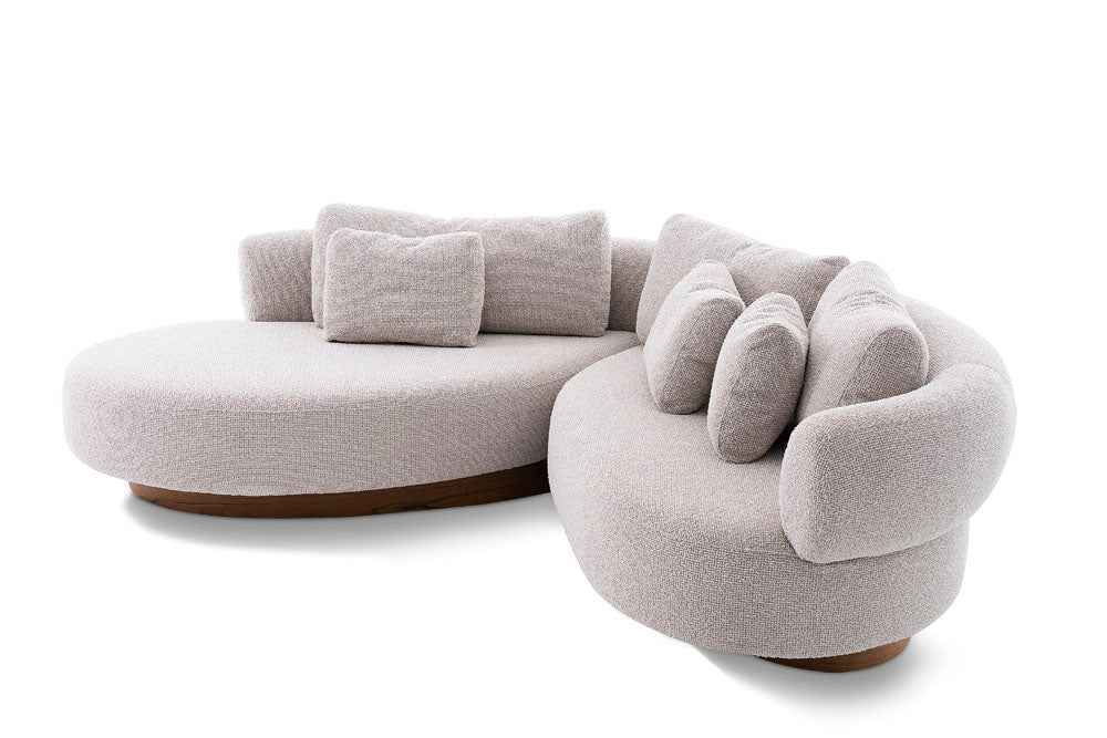 Sofá Orgânico Cassis com Chaise