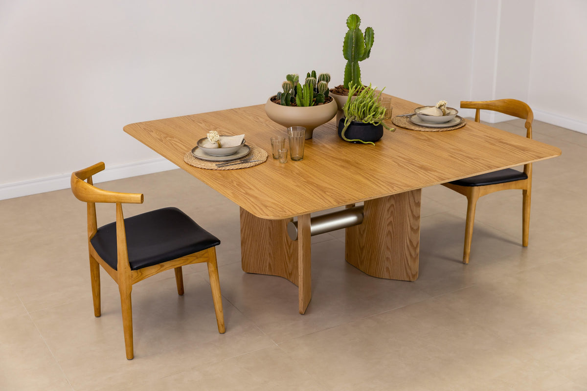Mesa de Jantar Quadrada Scala – foto 3