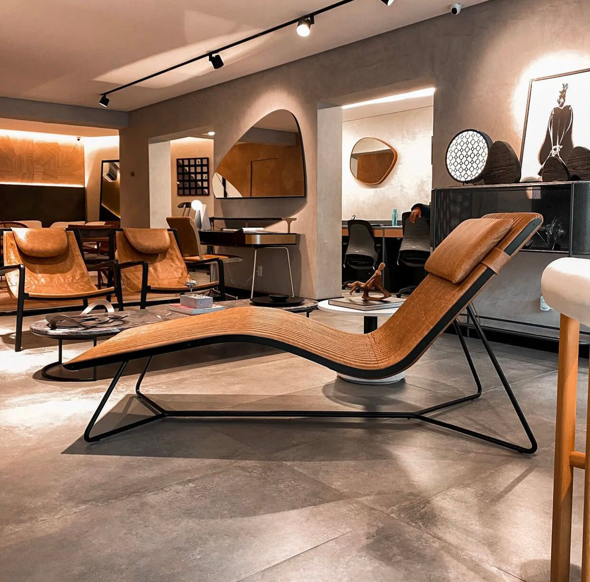 Chaise Falx Estofada – foto 1