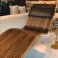 Chaise Falx Madeira Maciça – foto 6