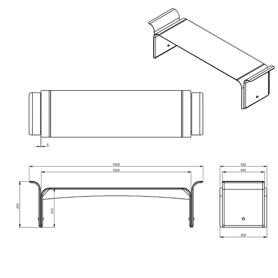 Desenho técnico – Banco Trevi