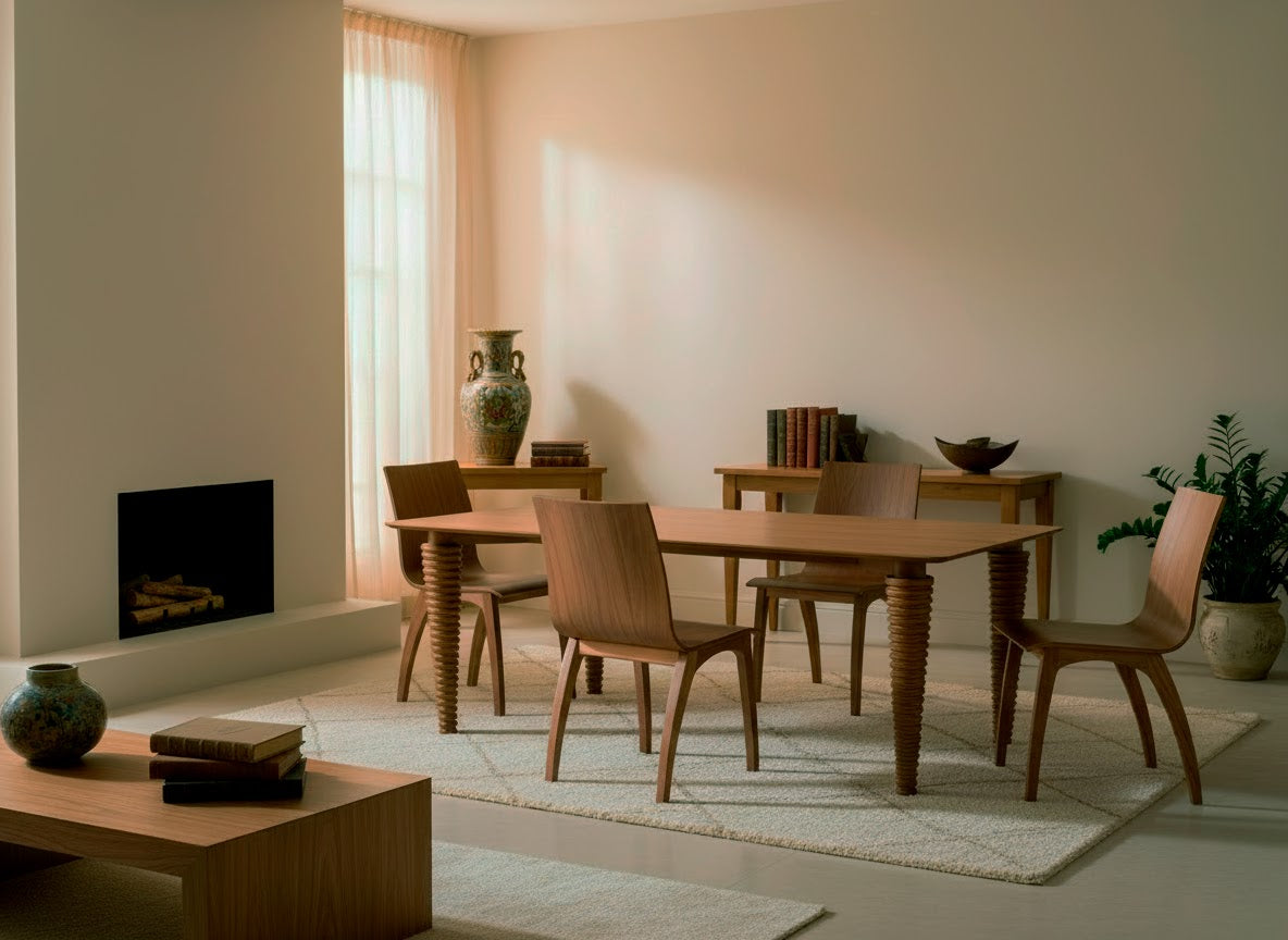 Mesa de Jantar Kone – vista lateral