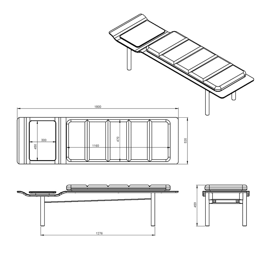 Desenho técnico – Banco Betina