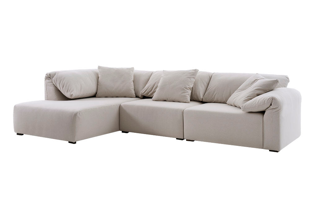 Sofá Chantilly com Chaise – sofá para sala de estar