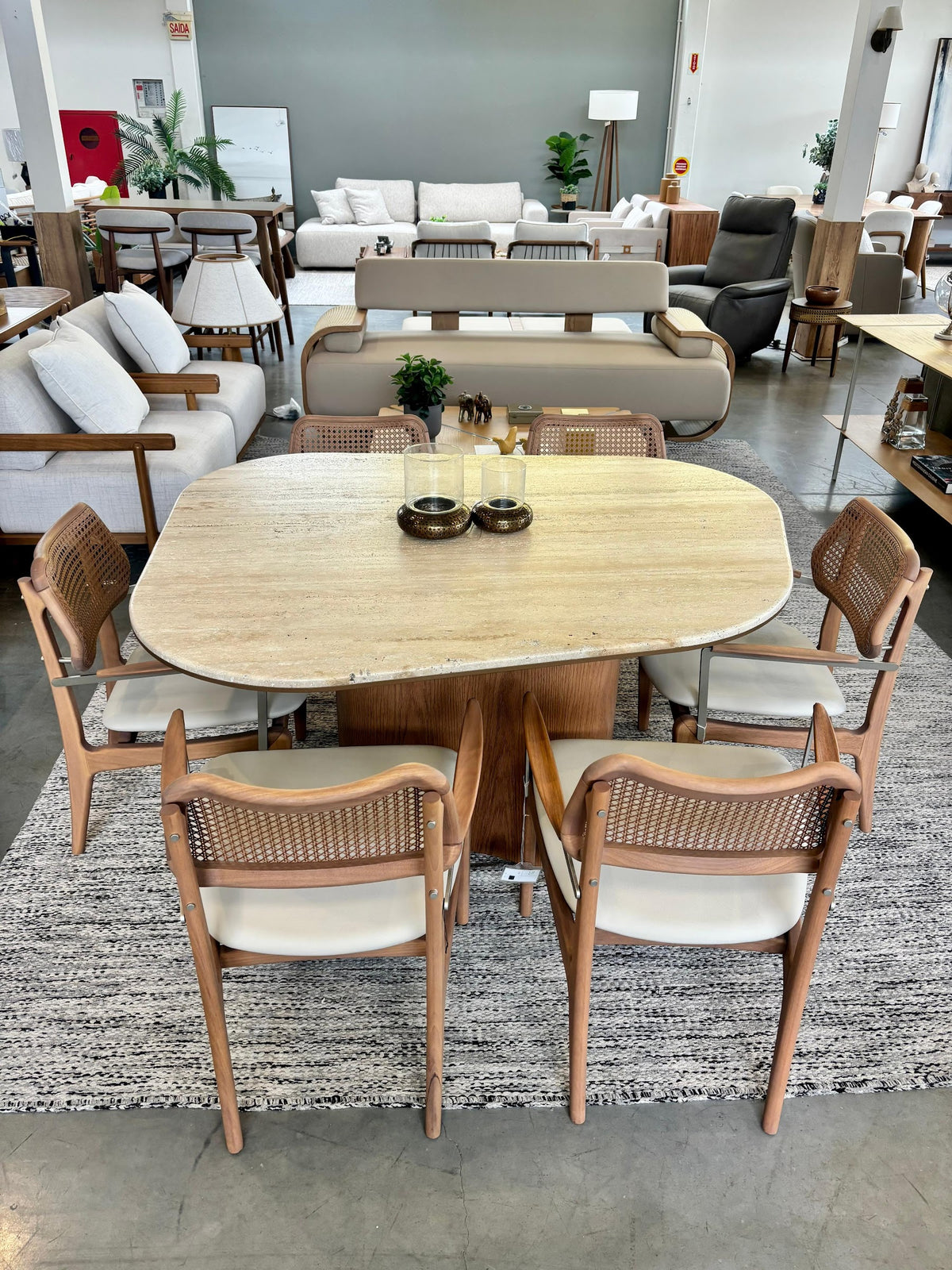 Mesa de Jantar Orgânica Fiona – foto 2