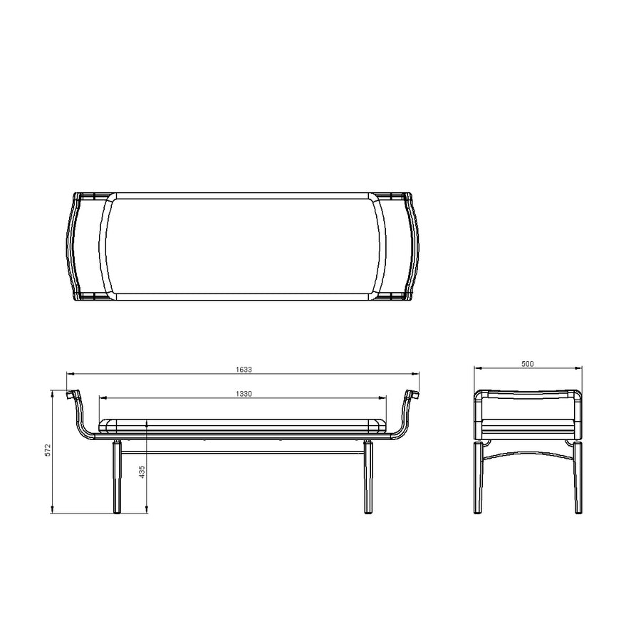 Desenho técnico – Banco Fillipo