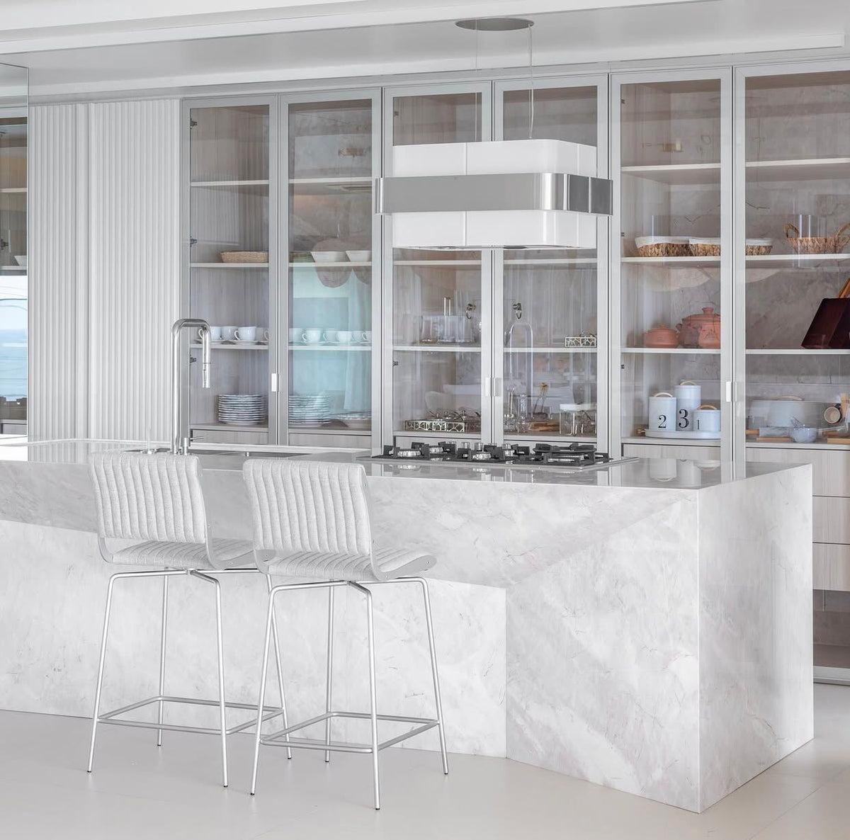Banqueta Falx Estofada – cozinha