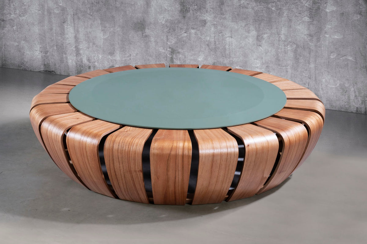Mesa de Centro Coral – detalhe