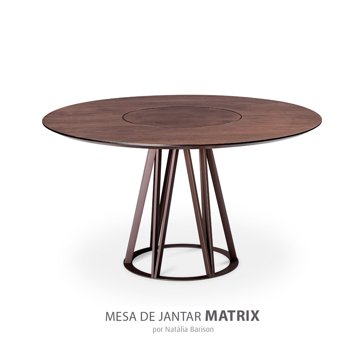 Mesa de Jantar Redonda Matrix – foto 1