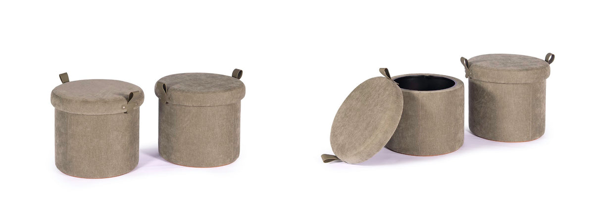 Puff Navete – vista lateral