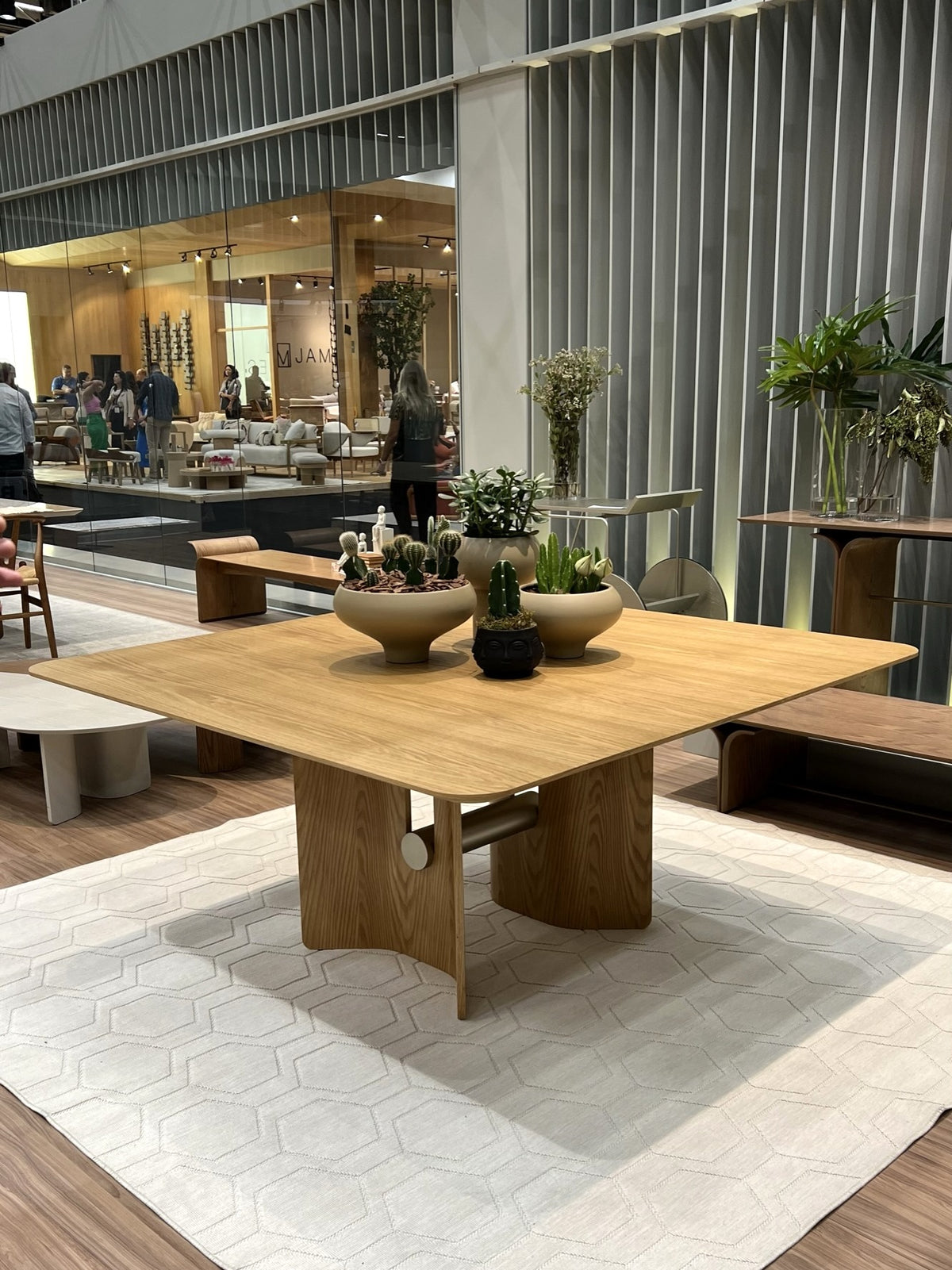 Mesa de Jantar Quadrada Scala – foto 2
