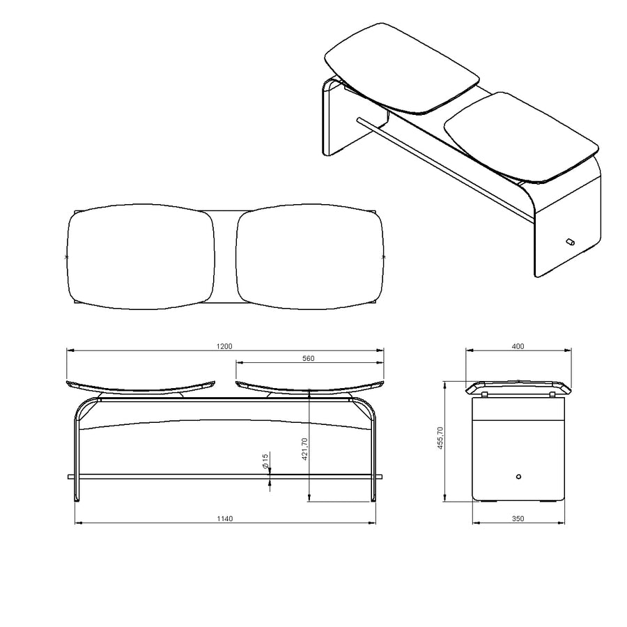 Desenho técnico – Banco Argos