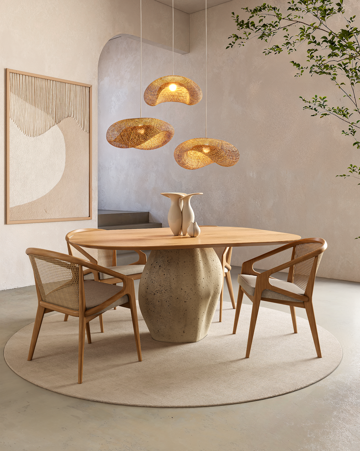 Mesa de Jantar Orgânica Petra – foto 7