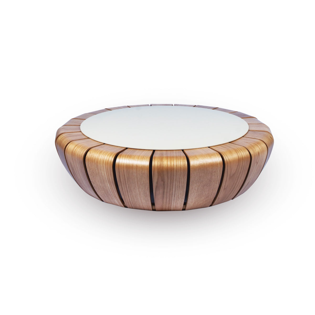 Mesa de Centro Coral – vista lateral