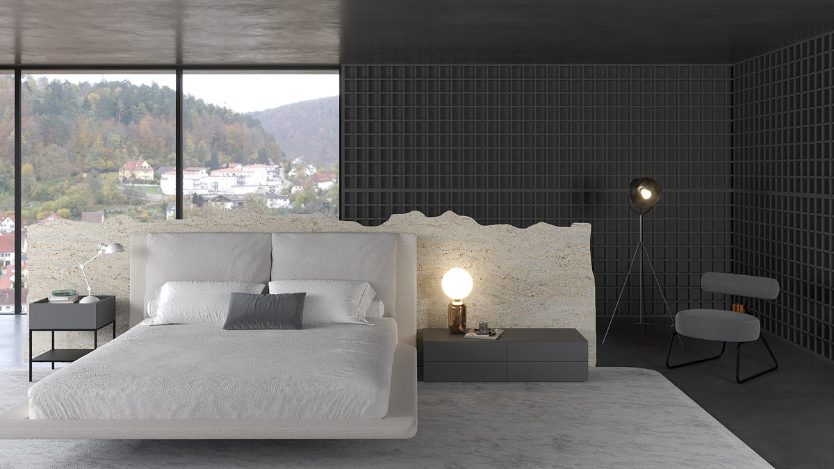 Cama Estofada Chartres – vista principal