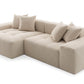Sofá Marais com Chaise de Canto, vista em ângulo da chaise