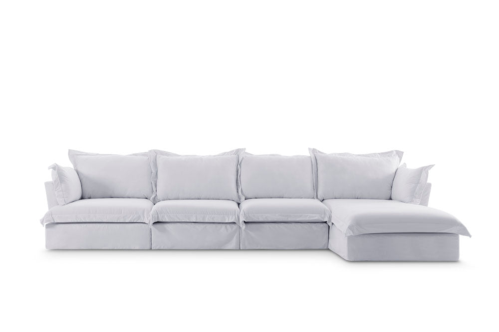 Sofá Saint-Tropez de Capa com Chaise – vista frontal