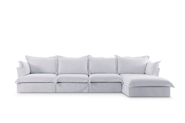 Sofá Saint-Tropez de Capa com Chaise – vista frontal