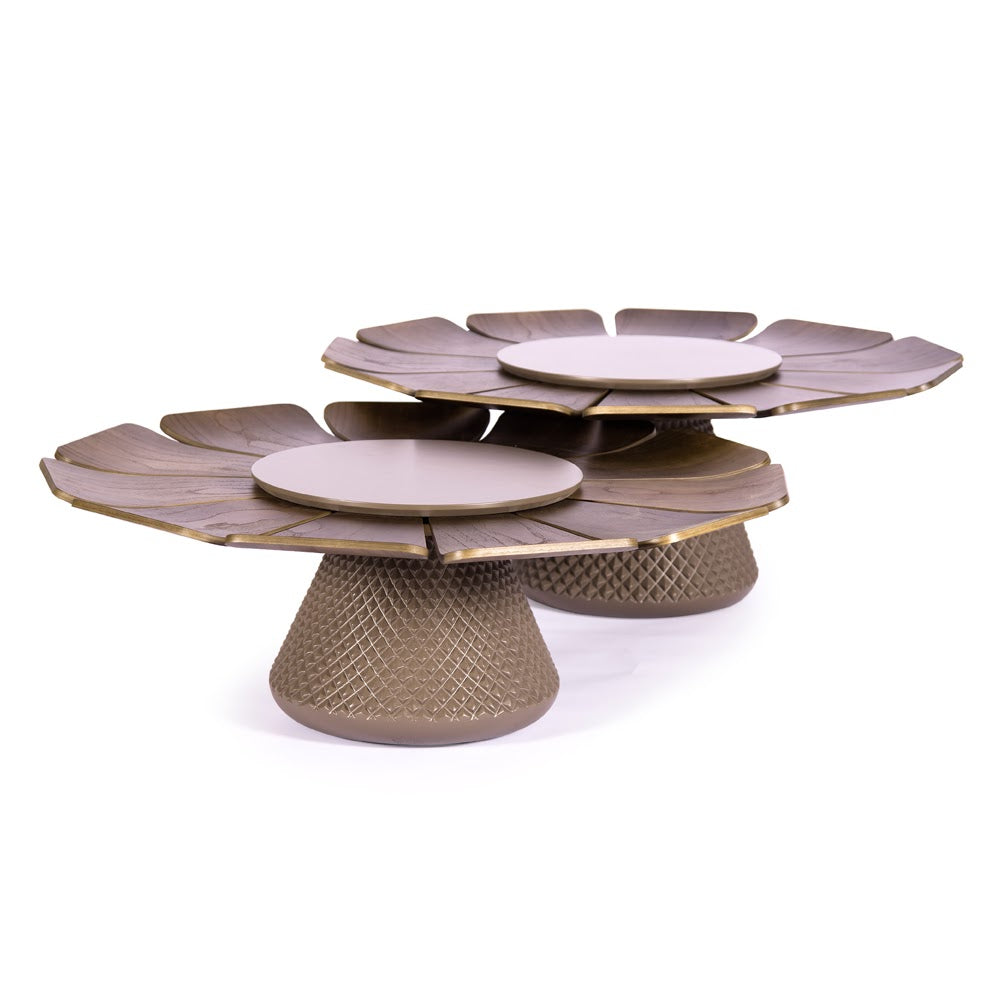 Mesa de Centro Flower – vista lateral