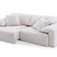 Sofá Chantilly Retrátil Mola Ensacada – assento aberto