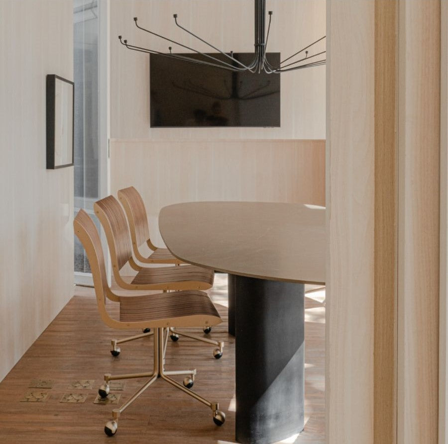 Cadeira Office Falx Madeira Maciça – foto 2