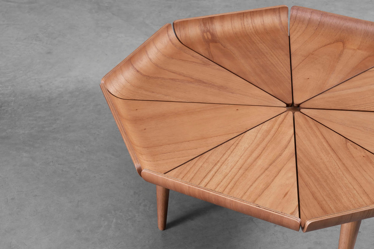 Mesa de Centro Lírios d'Água – detalhe
