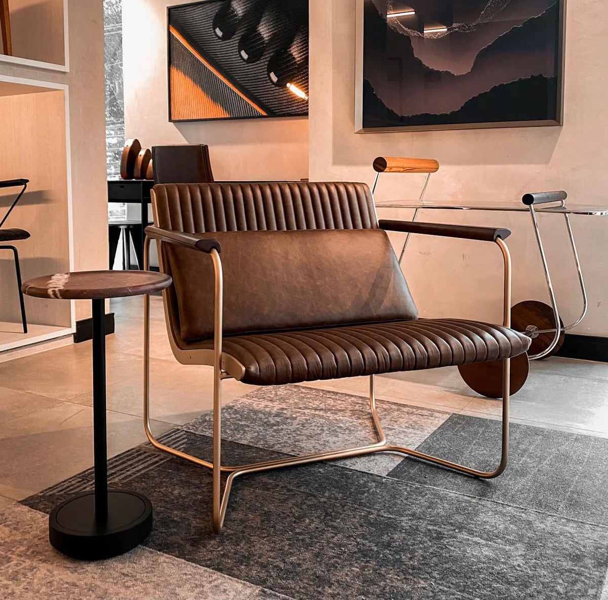 Poltrona Falx Estofada – ambiente