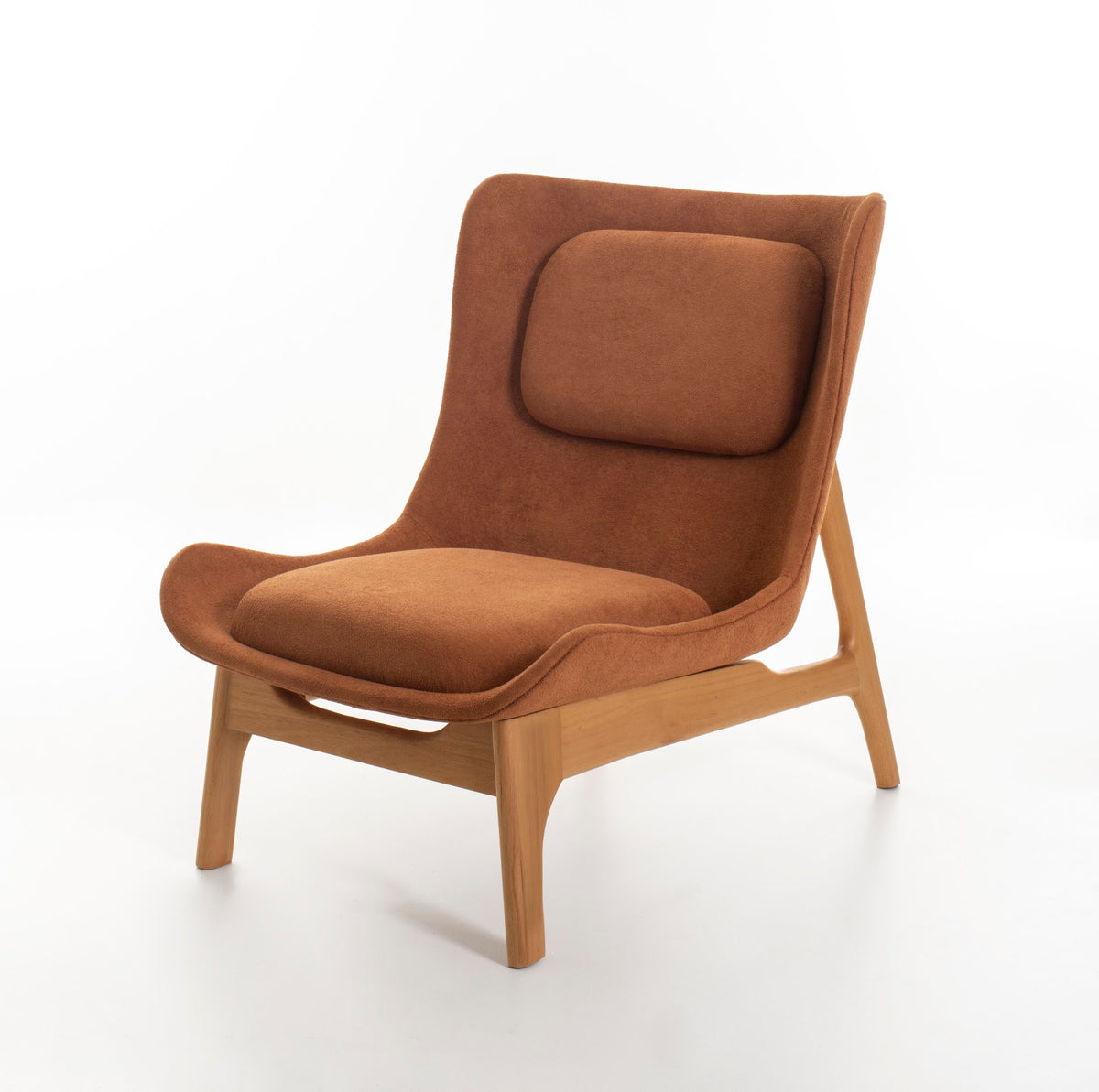 Poltrona Valensole com Puff – vista frontal