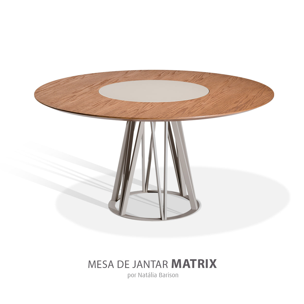 Mesa de Jantar Redonda Matrix – foto 3