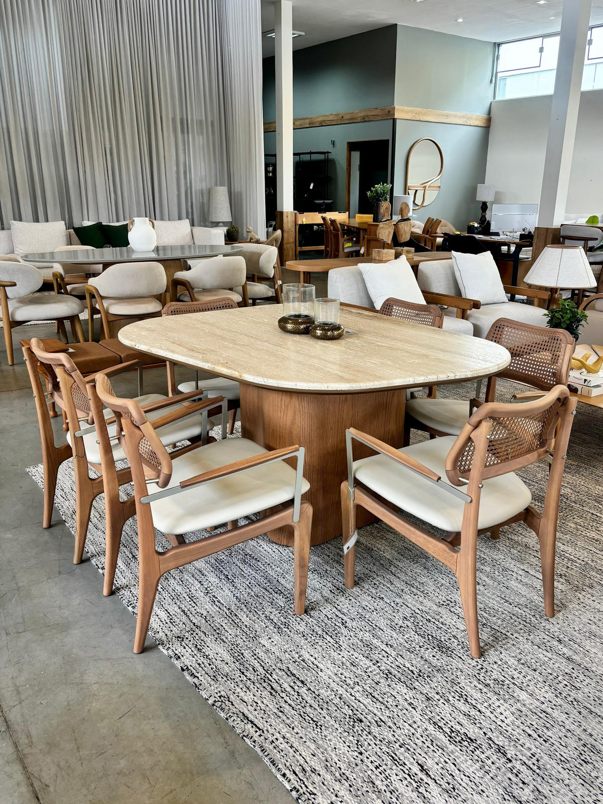 Mesa de Jantar Orgânica Fiona – foto 4