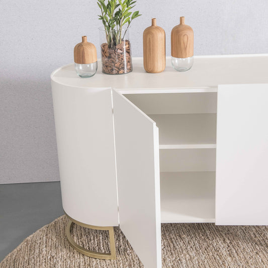 Buffet Celeste Curvo