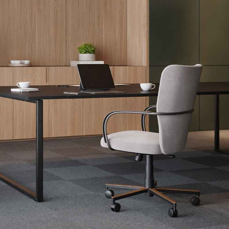 Cadeira de Escritório Giratória Link - Attua Design Moveis de Alto Padrão