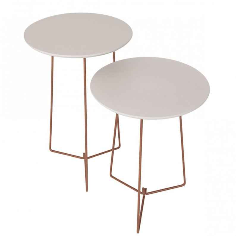 Conjunto de Mesa Lateral Unna