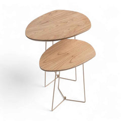 Mesa de Lateral Olive Orgânico Metal