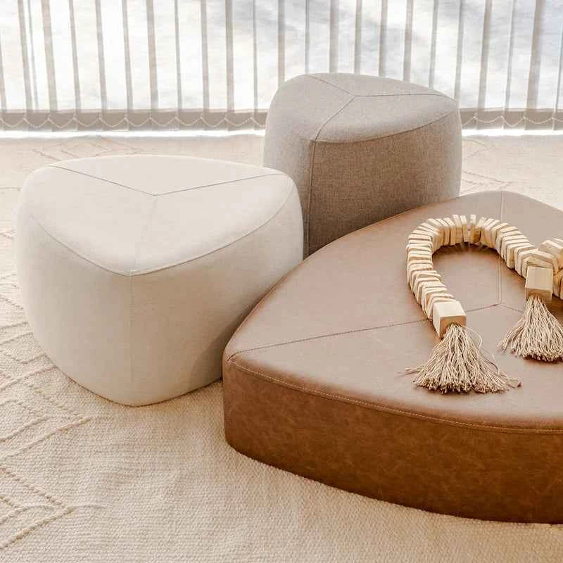 Trio de Puff Mix - Attua Design Moveis de Alto Padrão