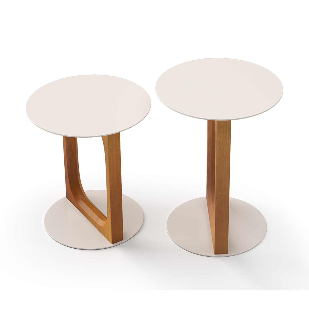 Conjunto de Mesa Lateral Infinito