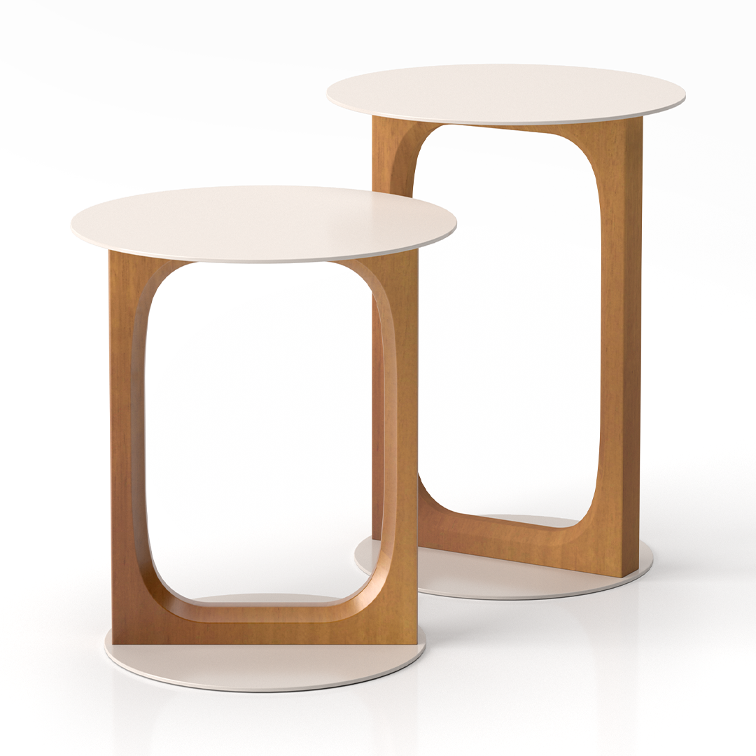 Conjunto de Mesa Lateral Infinito