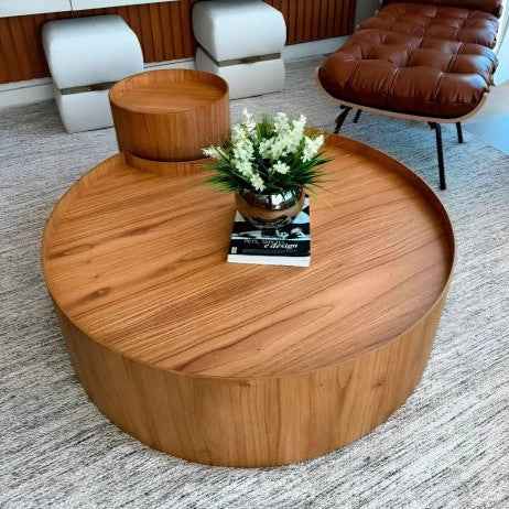 Conjunto de Mesa de Centro Caza