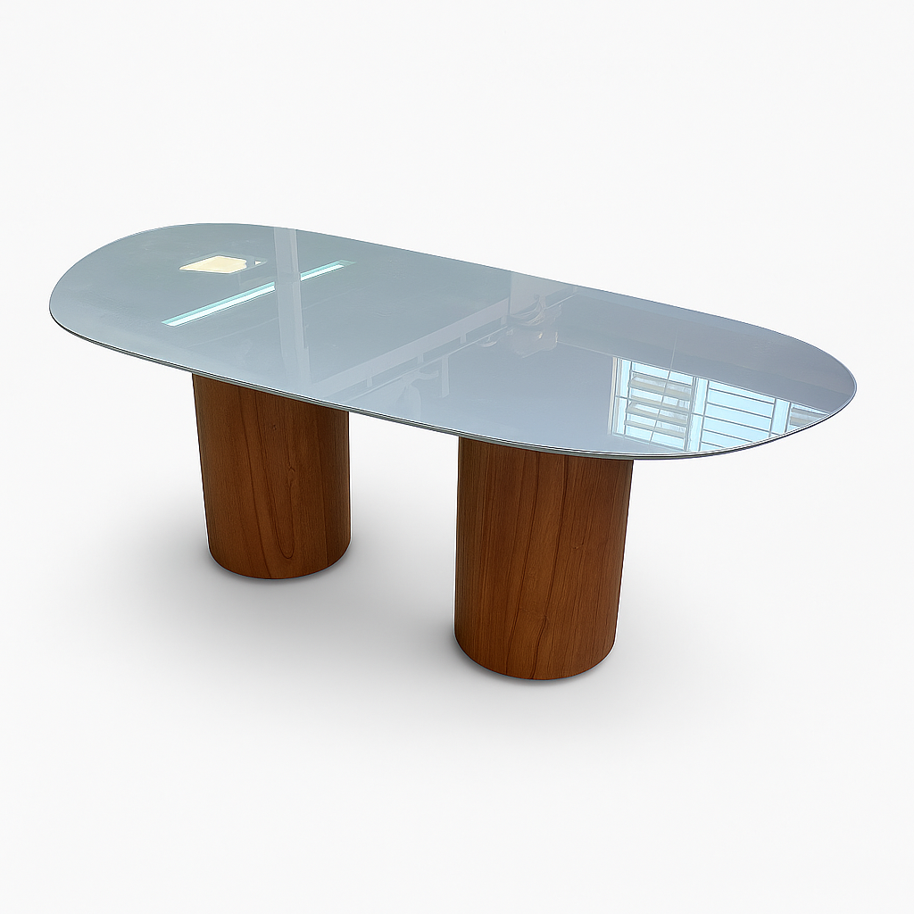 Mesa de Jantar Orgânica Zen - Attua Design Moveis de Alto Padrão