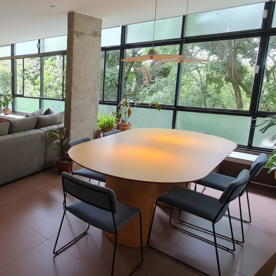 Mesa de Jantar Orgânica Loop